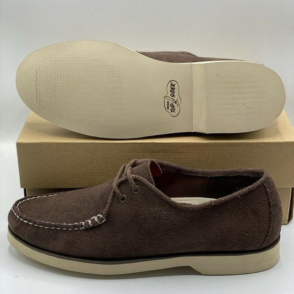 SPERRY TOP-SIDER BROWN‎ LEATHER OXFORD [STS18622] - Picture 9 of 12